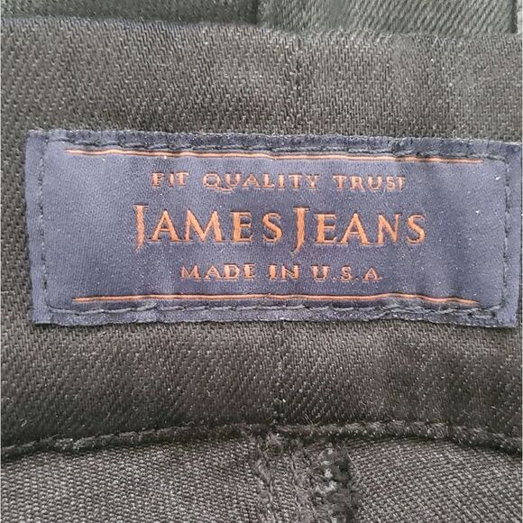 James Jeans Twiggy Slip On Glossed Denim Leggings - Picture 8 of 9